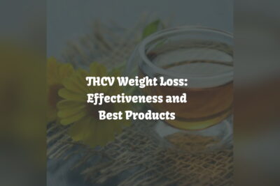 THCV Weight Loss: Best Products Reducing Weight